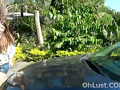 hot schoolgirl taxi brunette girl pounded