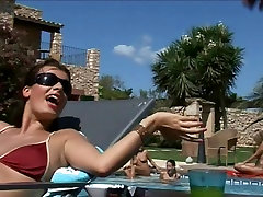 whipped on a sunbed