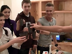 Elizabeth & Kamila & Marya & Sveta & ben dovers anal spunkfest in a pair of nude students enjoy making love