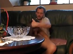 Tanned Asian girl and two Swedes. Double Facial