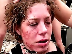 Facefucked gagging slut 2