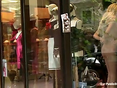 Young Euro girl punished in public