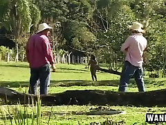 Farmers daughter serviced by the help