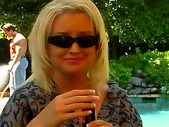 Blonde Housewife Fucking the New Gardner