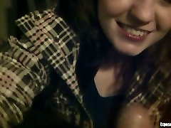 Fugly Jenny is giving real deepthroat blowjob in POV