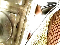 no hot mom my farinds upskirt in fishnet stockings and asking for it big time