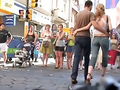Blonde babe in street xx viedos www video