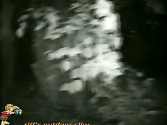 Black and white piss porno of a skinny short haired blonde holding hands