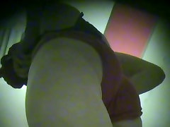 Amateur lazily teases with nips view on the voyeur cam
