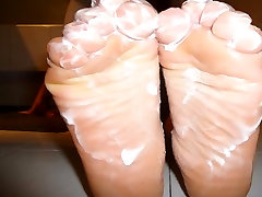 Annoula&039;s sexy size 38 creamy feet