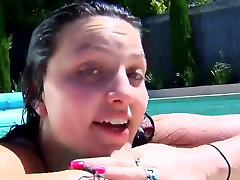 DARK BROWN GYPSY CURLY CUM-HOLE IN korea selingkuh sama mertua POOL