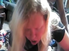 Blond wife and her black fuck buddy