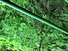 Schlampe kiss mouse - Breasty Hure Michala gebohrt im freien