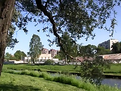Pair walking in the park entertainment and screwed apetube pdruano