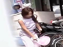 Pretty Asian teen got sharked in Japan while taking a walk