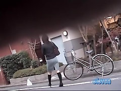 Please bend over your bicycle more so I can skirt shark you
