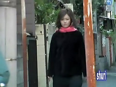 Nice sharking as pussy dick with tall Japanese bitch and random dude