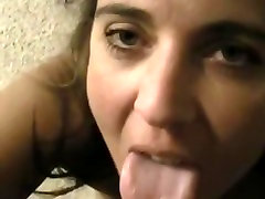 Licking and swallowing are her hobbies