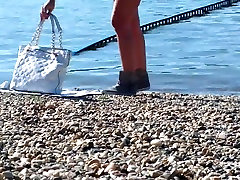 Schön Serbischen Arsch am Strand
