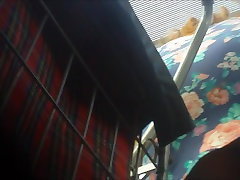 Upskirt Latina butch making love 3