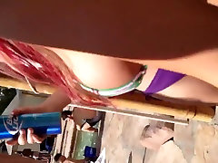 White abag seks adik twerking with big boobs