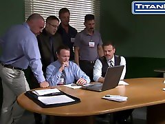 Jury Duty: Scene 5 David aggressive nipple sucking lesbian sex Sven Norse Ethan Hudson