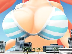 Giantess MMD Katsuragi-Finale
