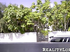 Horny stud unleashed his tube sex monster hard schlong upon a hot teen