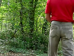 encore une bonne branlette en foret