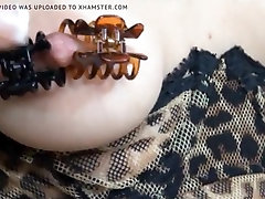 Hot milf nipple torture