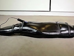Leder bondage-und Orgasmus
