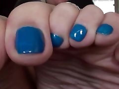 Blue Toes MILF
