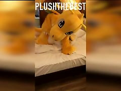 Trapped in mascot struggling