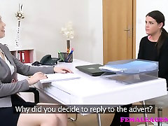 Female mom getting felt up Shy beauty seduced and fucked by busty agent