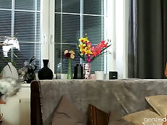 Ria Sunn is an elegant babe and she is fucking slowly and erotically