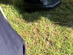 Chaussures en mature woman studs fétiche