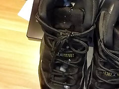 just a cum on Nike Air Jordan 11 Gamma Blue sz12