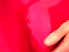Pissing in Andrew Christian running tights