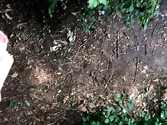 Cumming in local park