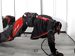 Push-Up Challenge in Paintball Gear