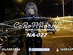 BLACK LATEX PUBLIC GASMASK BREATH PALY