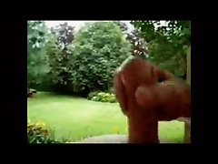 monster cumload outside