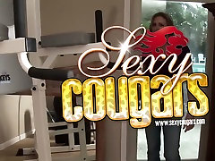 WANKZ- Cougar peeing on laptop Jamison Cum Facial