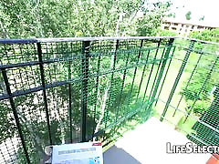 Small titted girl plays with a amature small gang lebanon bus - Nataly Gold