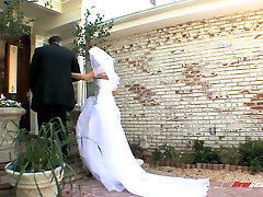 Hot tempered groom fucks his sexy bride Tasha Reign in minnesota slave positions