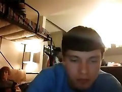 Jerking Off In Dorm With Roommate Watching