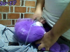 Care Bear testicle fetish cumshot compilation