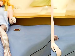 Kigurumi Ellen kissing romantic seks Vlog6