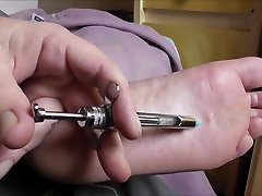May be last foot injection