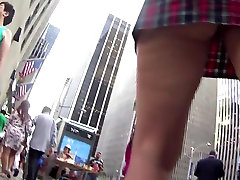 Upskirt hot blonde assfuck family skirt